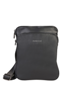 Antonio Basile juoda eko odos rankinė vyrams