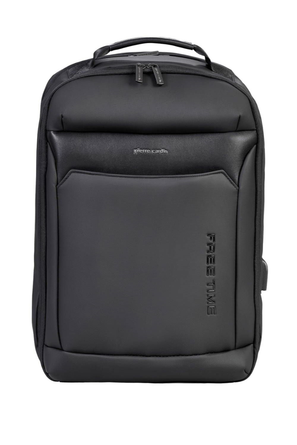 Pierre Cardin black backpack for men