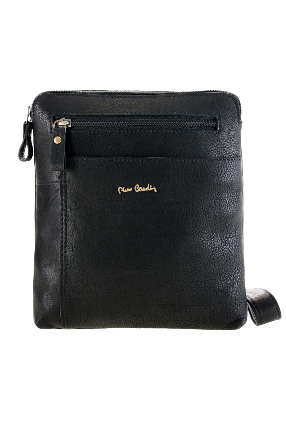 Pierre Cardin brown genuine leather handbag for men