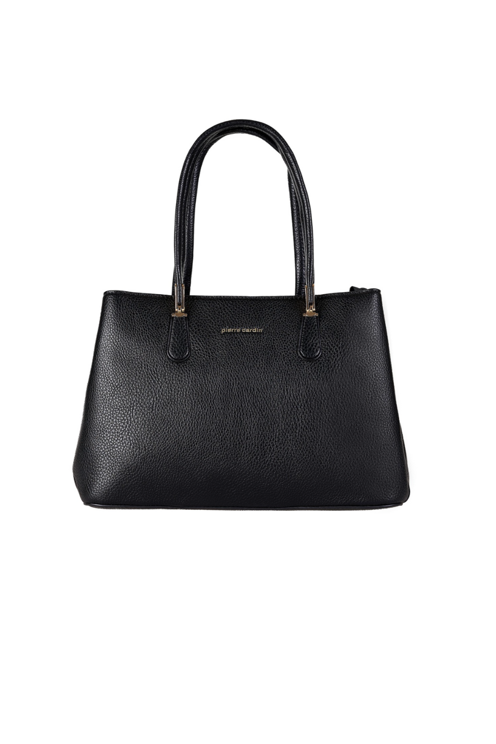 Pierre Cardin eco-leather black shoulder bag for women