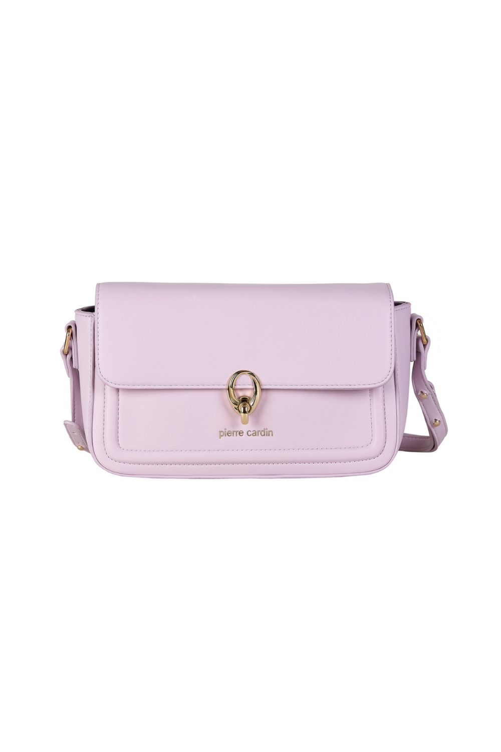 Pierre Cardin eco leather lilac shoulder bag for women