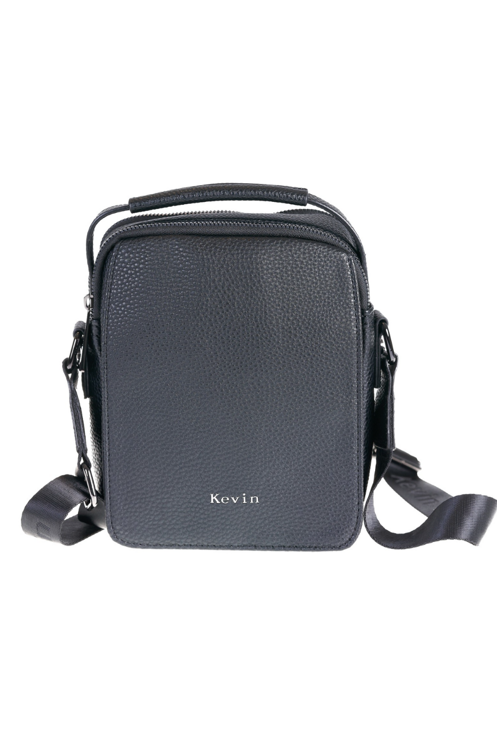 Kevin Jeans black eco leather handbag for men
