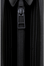 RAINS Juoda didelė piniginė UNISEX