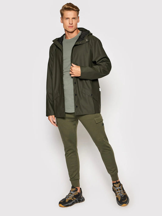 RAINS UNISEX Green lietpaltis