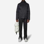 RAINS UNISEX PADDED NYLON juoda striukė