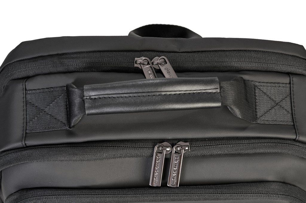 Pierre Cardin eco leather gray backpack for men