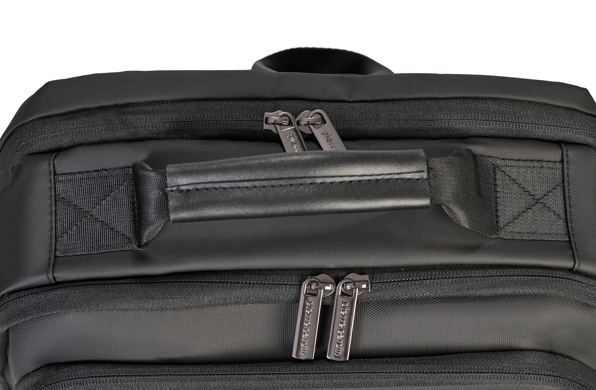 Pierre Cardin black backpack for men