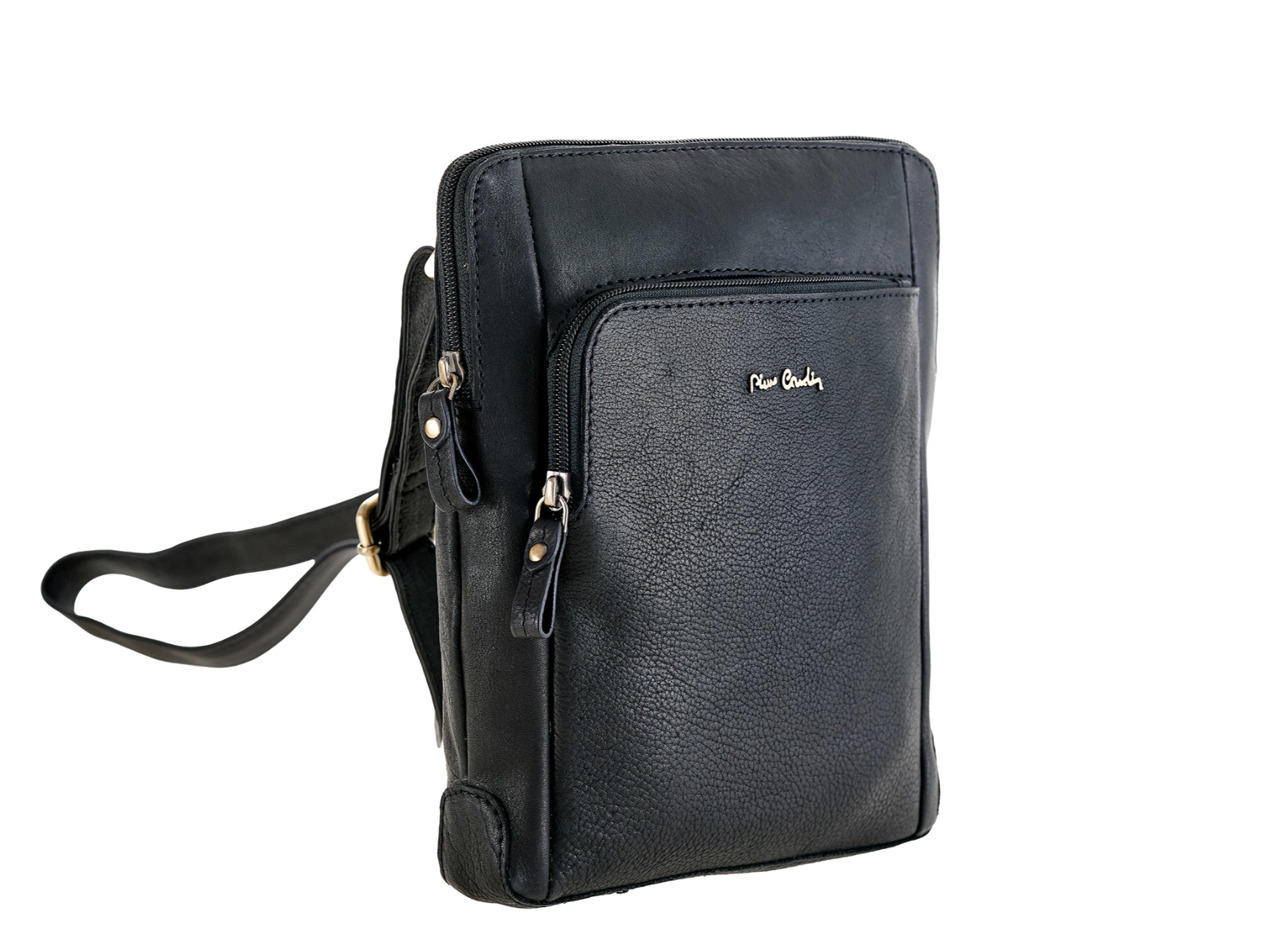 Pierre Cardin genuine leather handbag for men