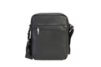 Antonio Basile black eco-leather handbag for men