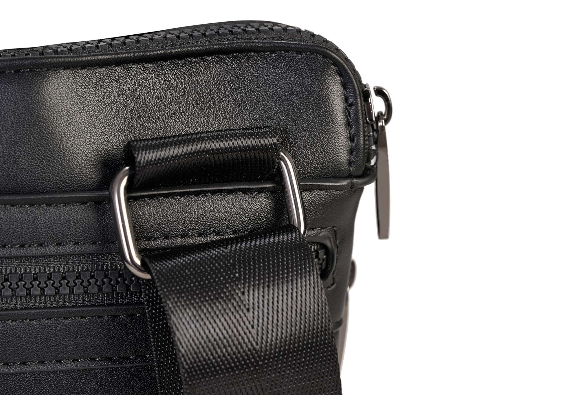 Antonio Basile juoda eko odos rankinė vyrams