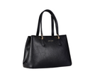Pierre Cardin eco-leather black shoulder bag for women