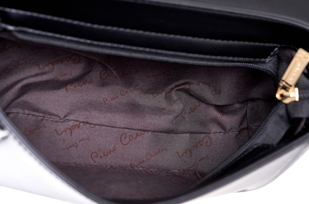 Pierre Cardin eco leather lilac shoulder bag for women