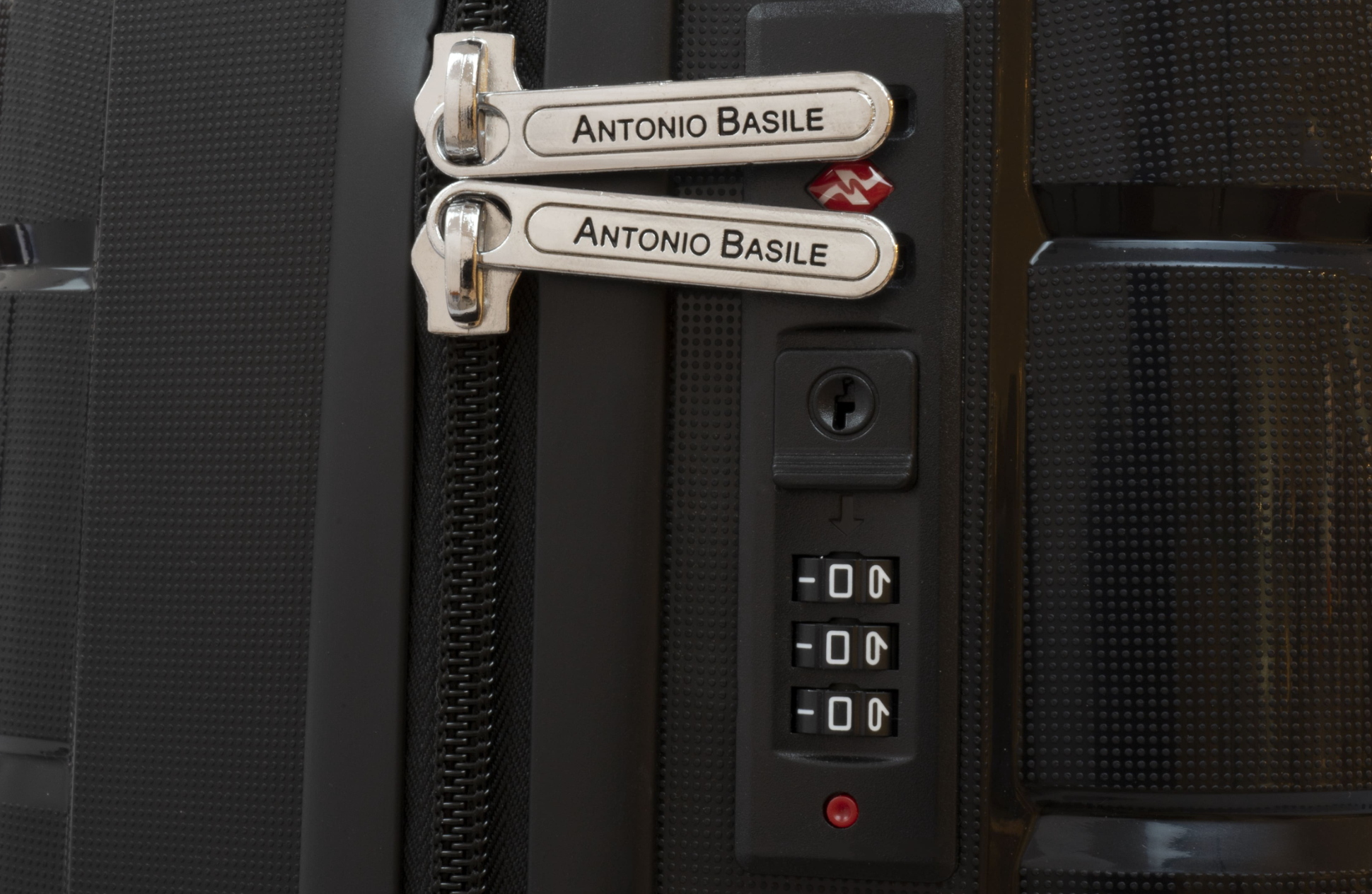 Antonio Basile grey suitcases