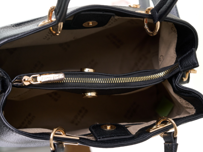 Pierre Cardin eco leather handbag for women