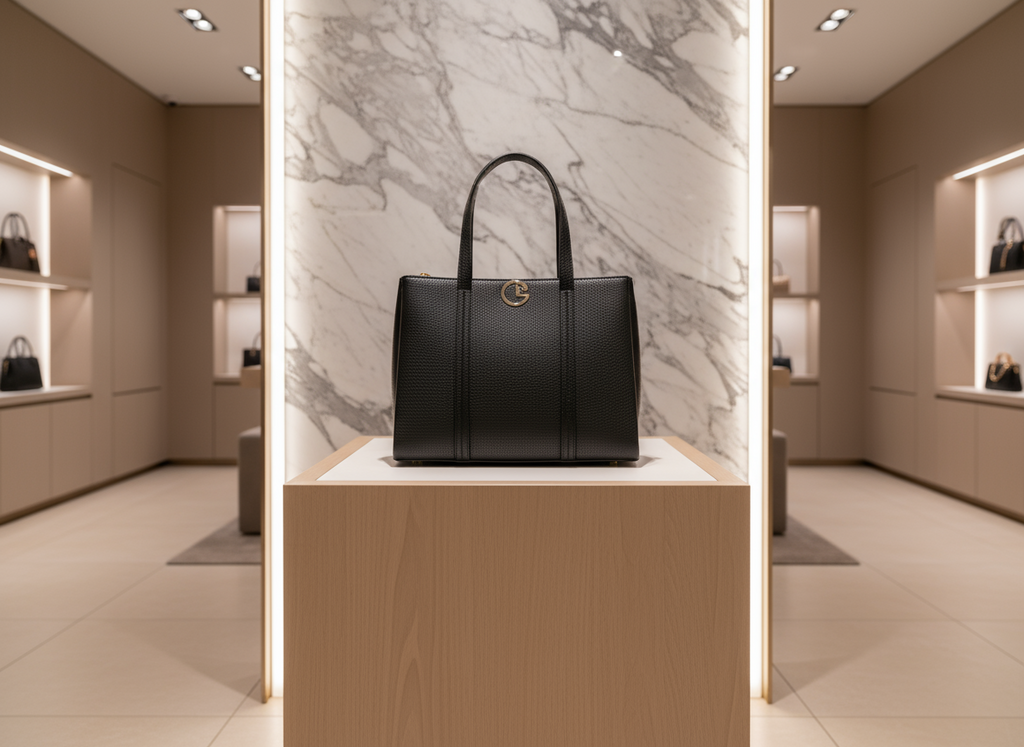 Pierre Cardin eco leather handbag for women