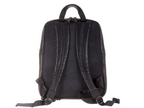 Pierre Cardin black leather backpack