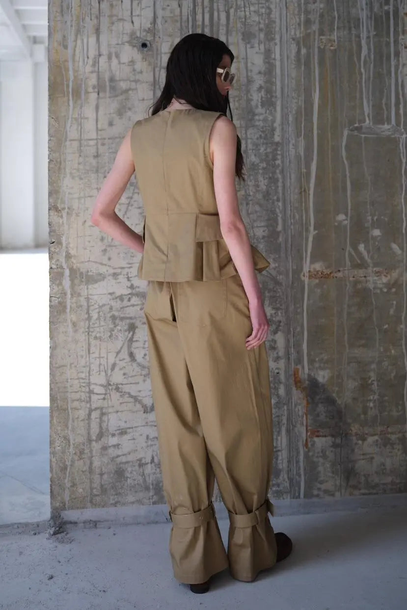 LUMINA beige palaidinė moterims