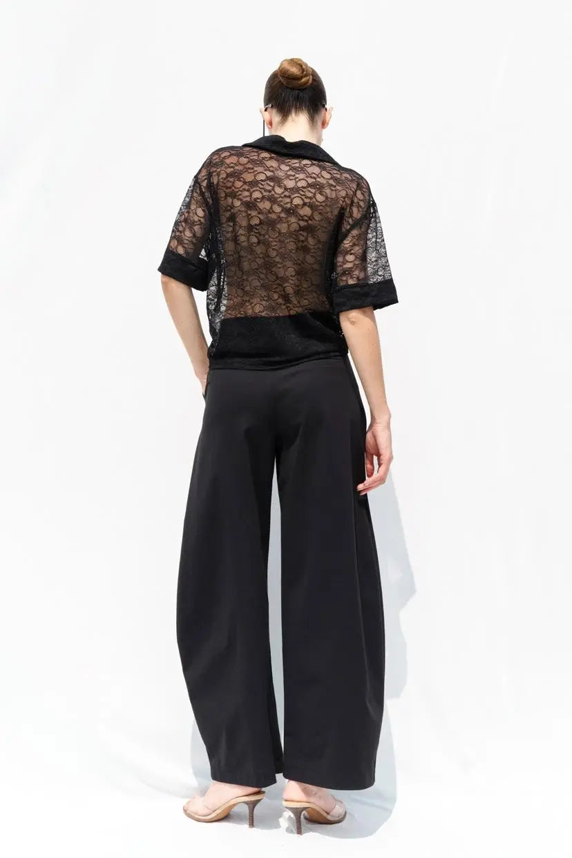 LUMINA juodos kelnės moterims