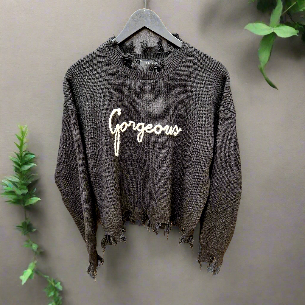 Lumina black sweater for women