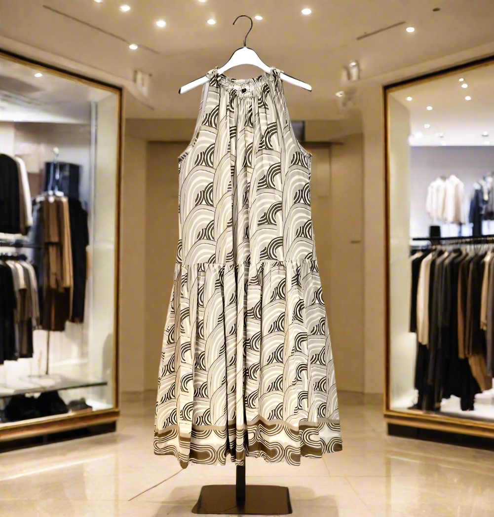 ALTAMIRA cream dress for women