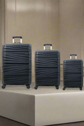 Pierre Cardin grey suitcases
