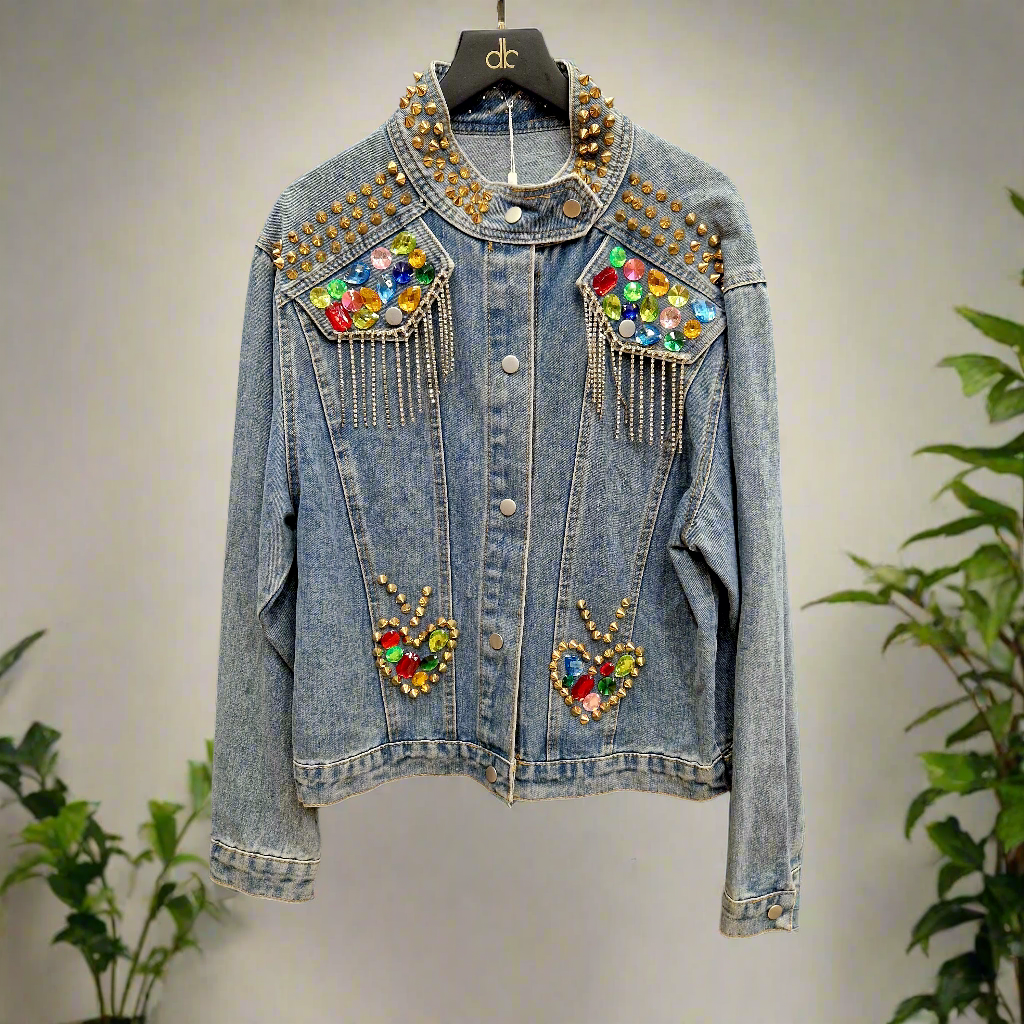 MISS J denim jacket for women