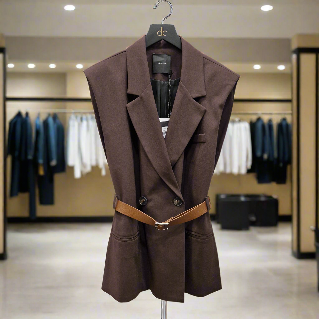 LUMINA ruda liemenė moterims