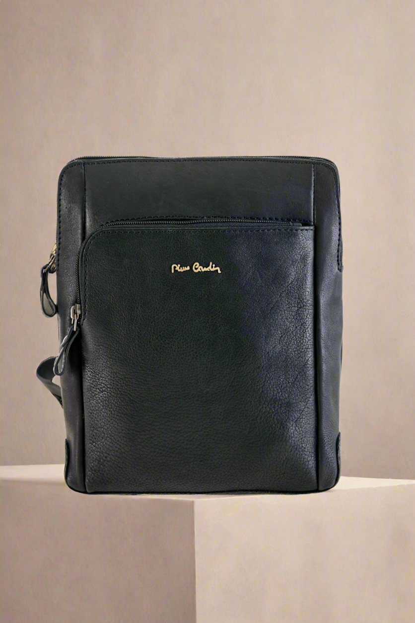 Pierre Cardin genuine leather handbag for men