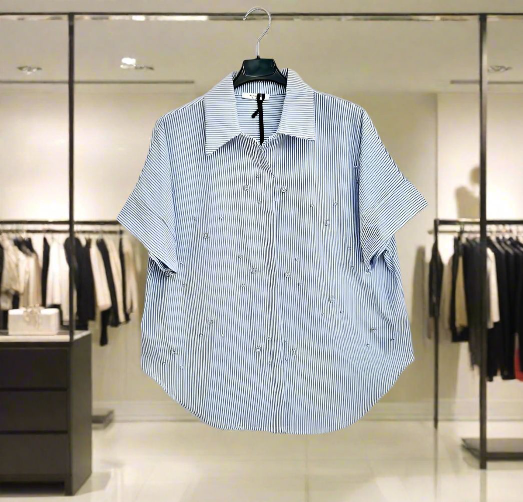 Altamira blue shirt for women