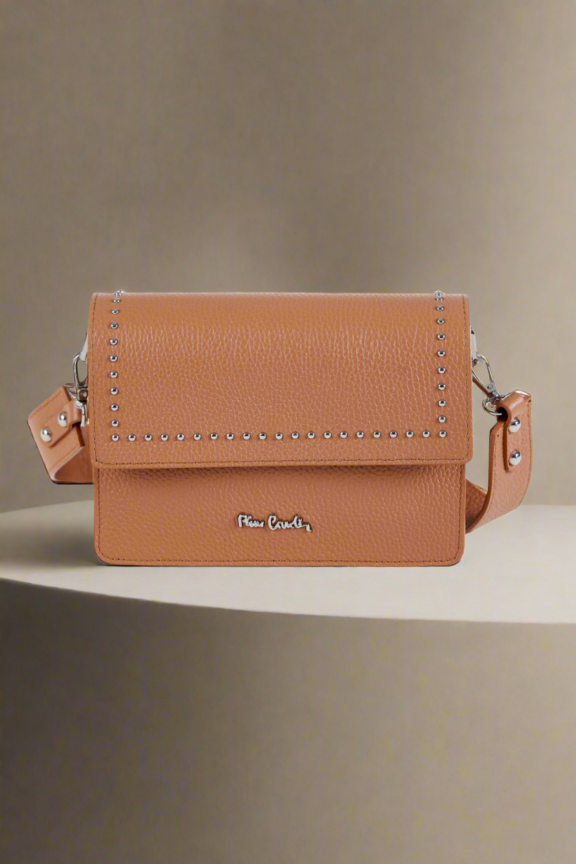 Pierre Cardin caramello odinė rankinė moterims