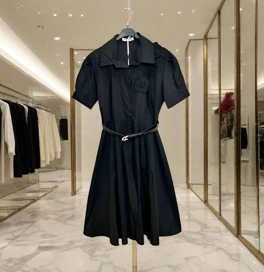 CHANCE OFF black dress for women