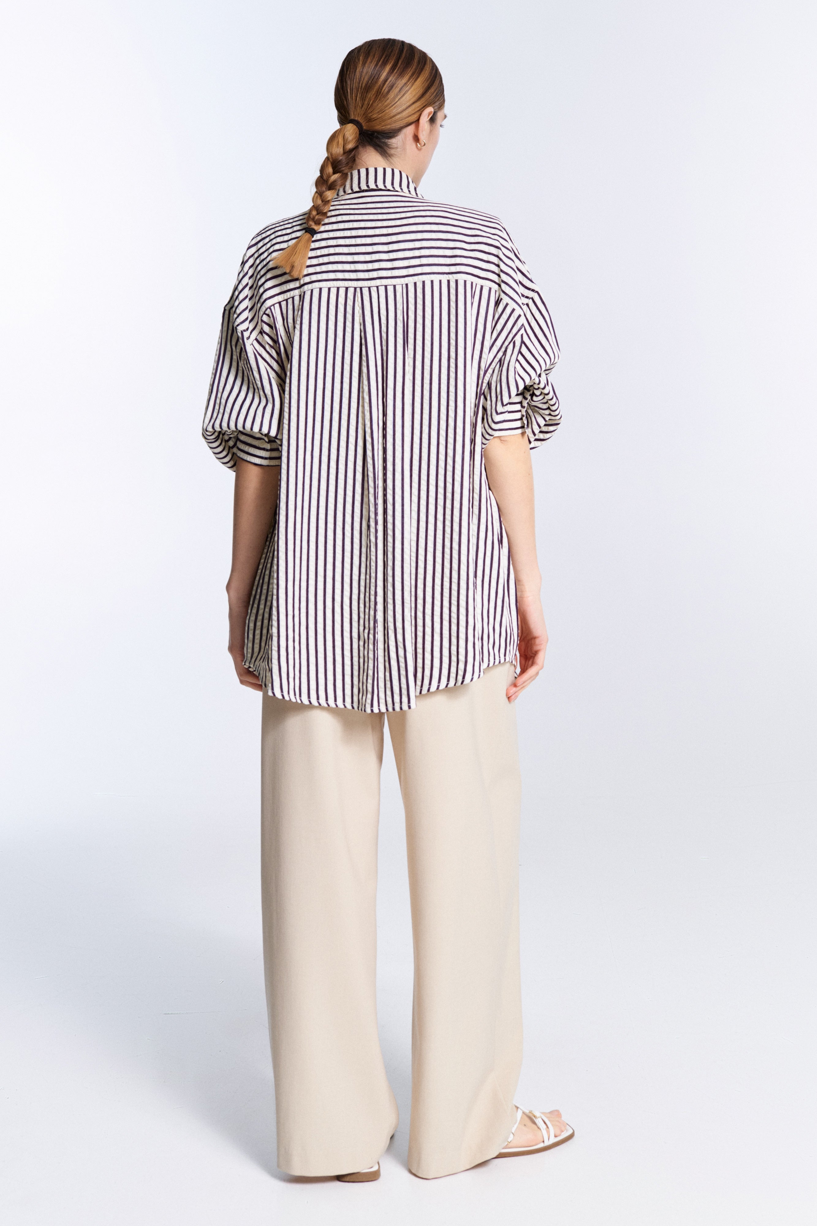 LUMINA striped shirt for women