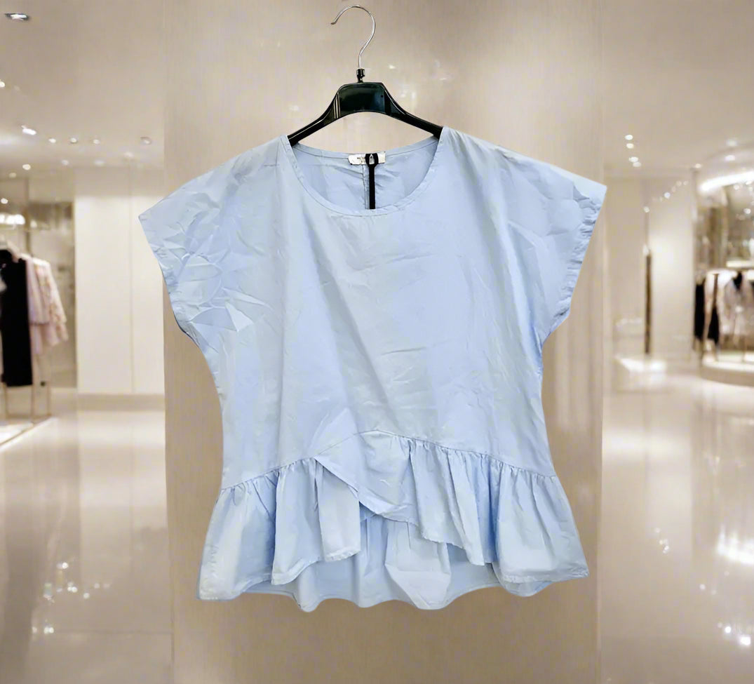 ALTAMIRA blue blouse for women