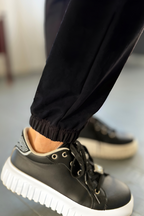 PEPPER UNISEX Dream Elastic Black pants