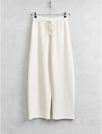 LUMINA kreminės laisvalaikio kelnės moterims