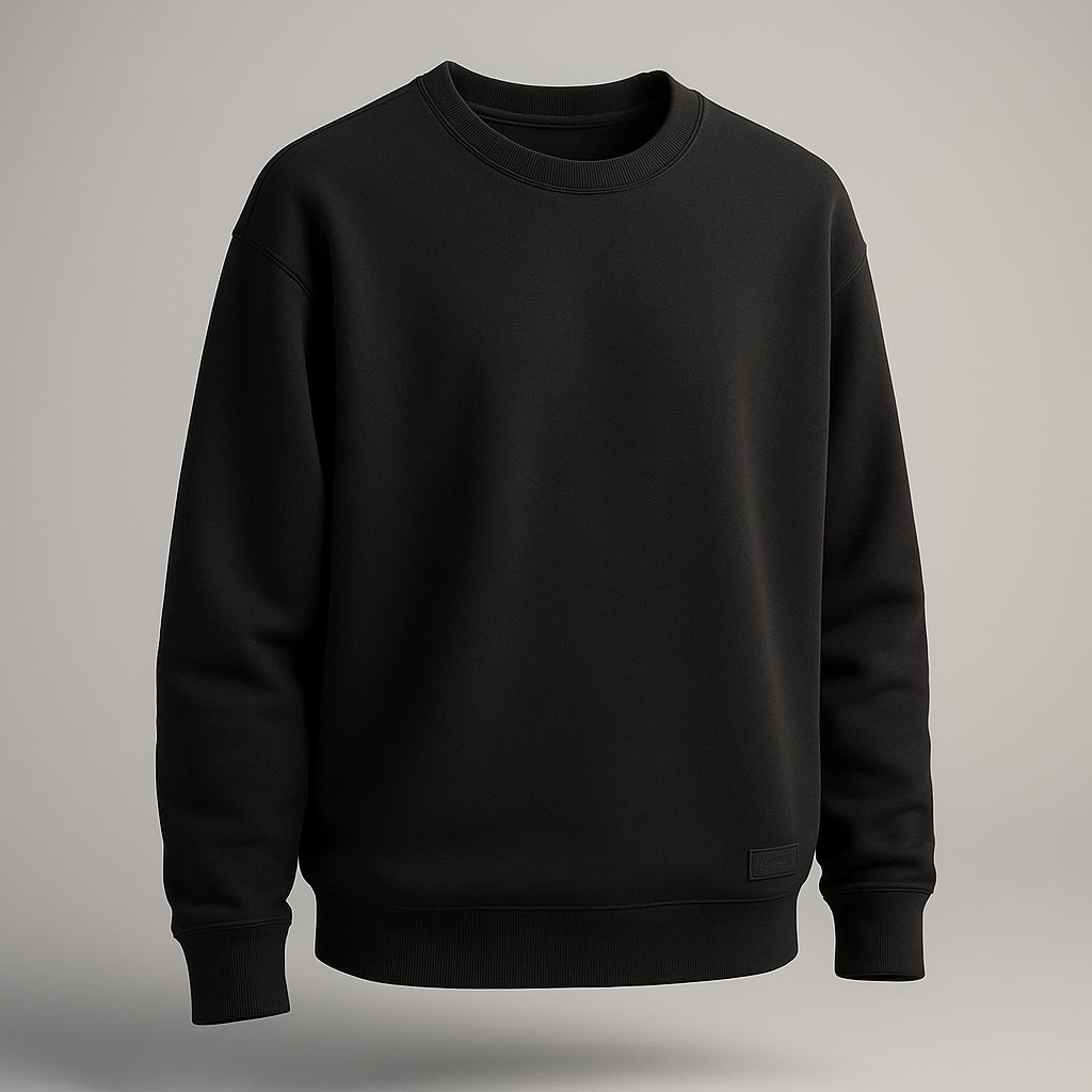 PEPPER UNISEX Dream Elastic Black džemperis