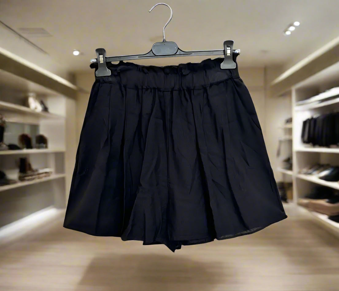 CHANCE OFF juodi šortai moterims