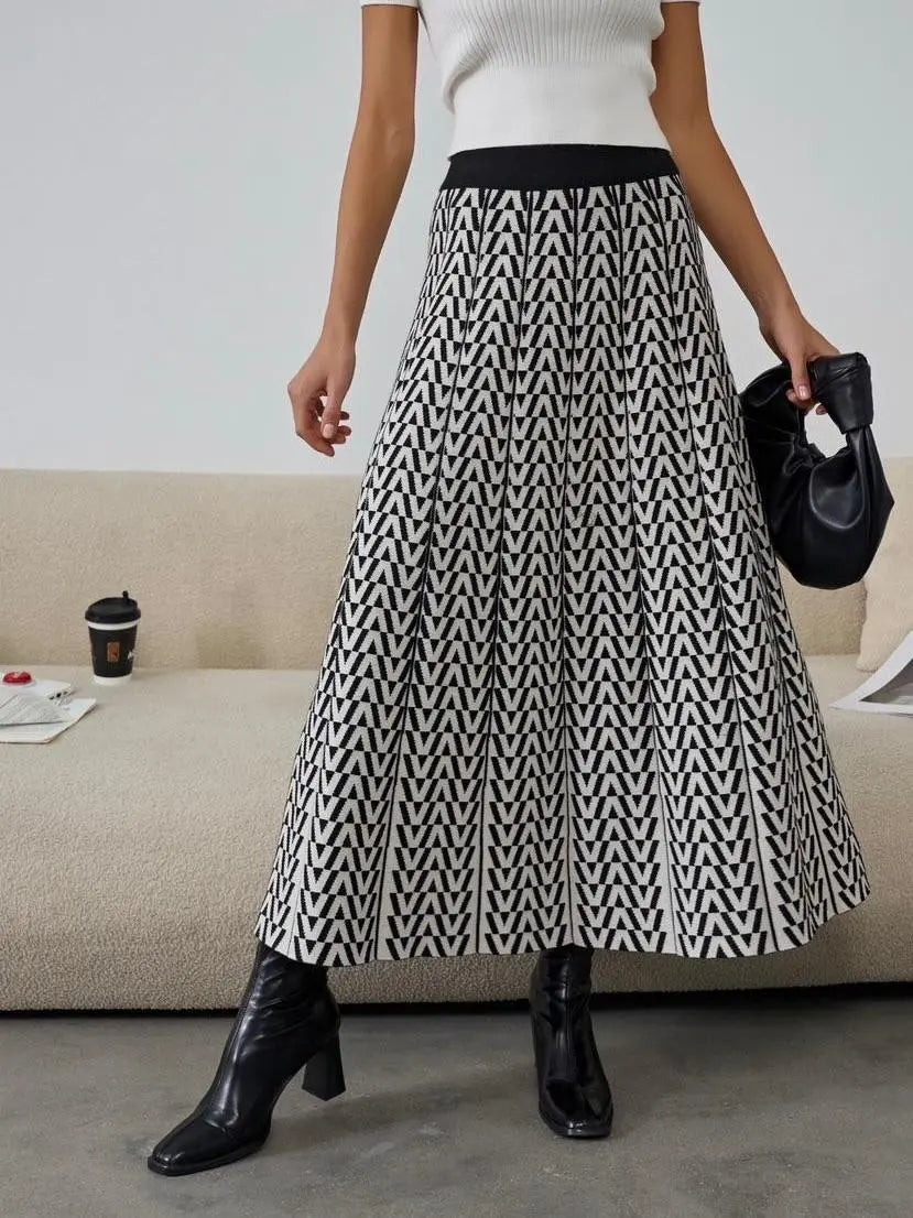 CHANCE OFF margas sijonas moterims