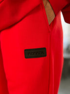 PEPPER Magic Red kelnės su pūkeliu moterims