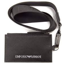 EMPORIO ARMANI black card case