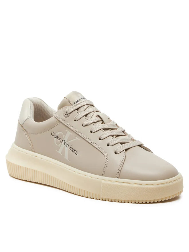 CALVIN KLEIN leather casual shoes for women