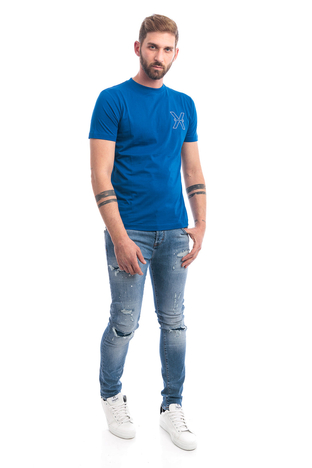 John Richmond pilki marškinėliai vyrams / S