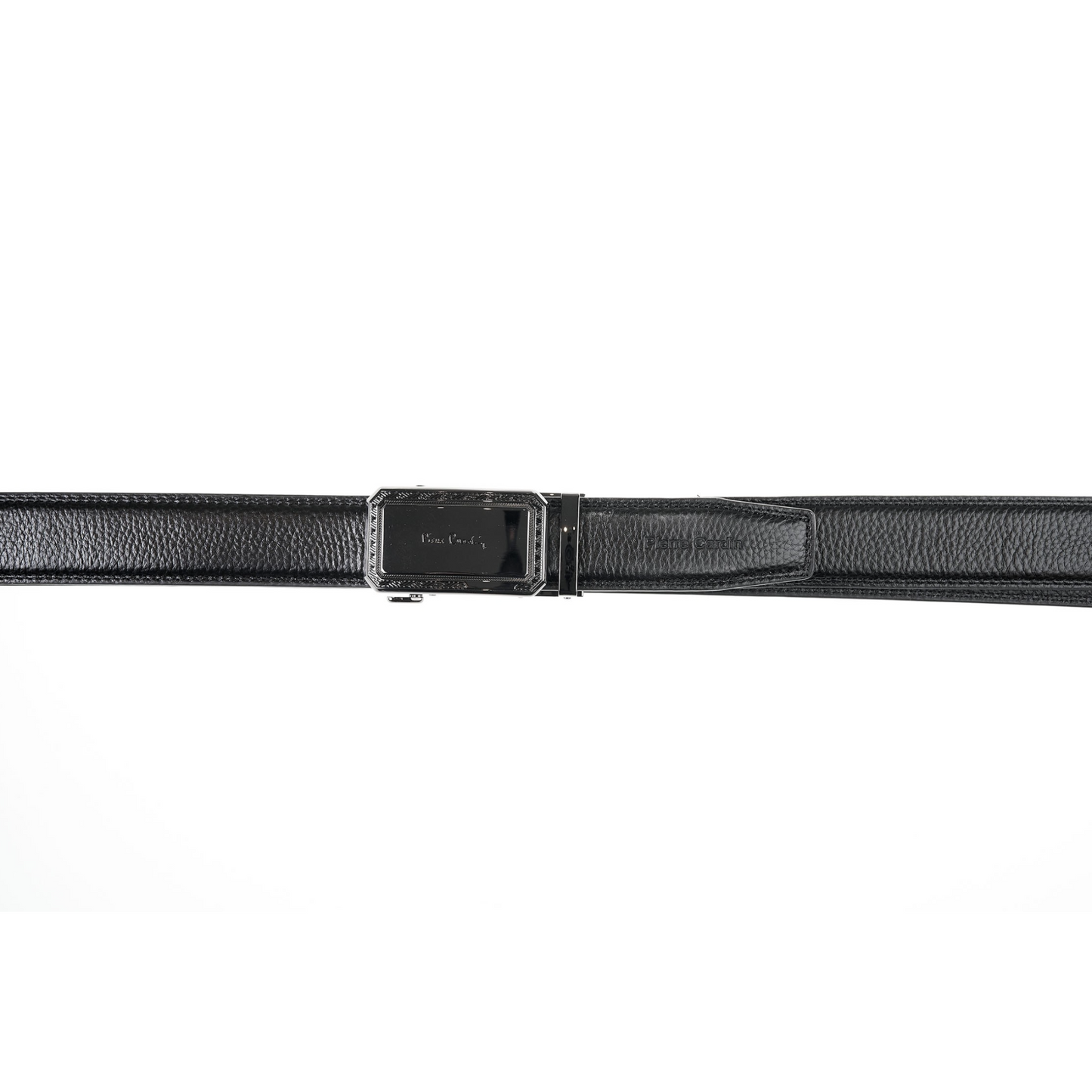 Pierre Cardin black genuine leather belt for men