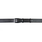 Pierre Cardin black genuine leather belt for men