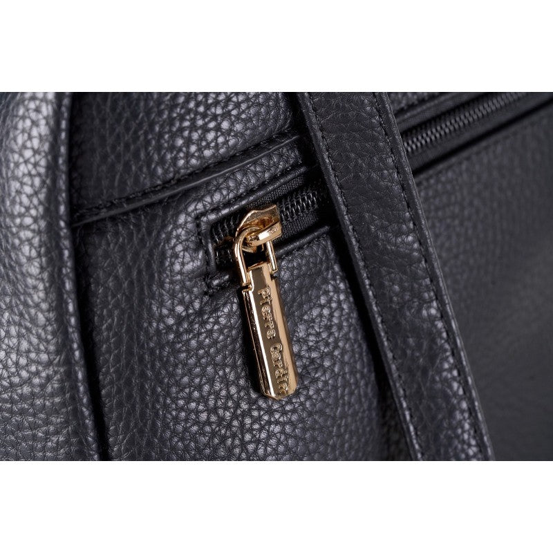Pierre Cardin black backpack for women