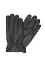 PIERRE CARDIN juodos natūralios odos pirštinės vyrams