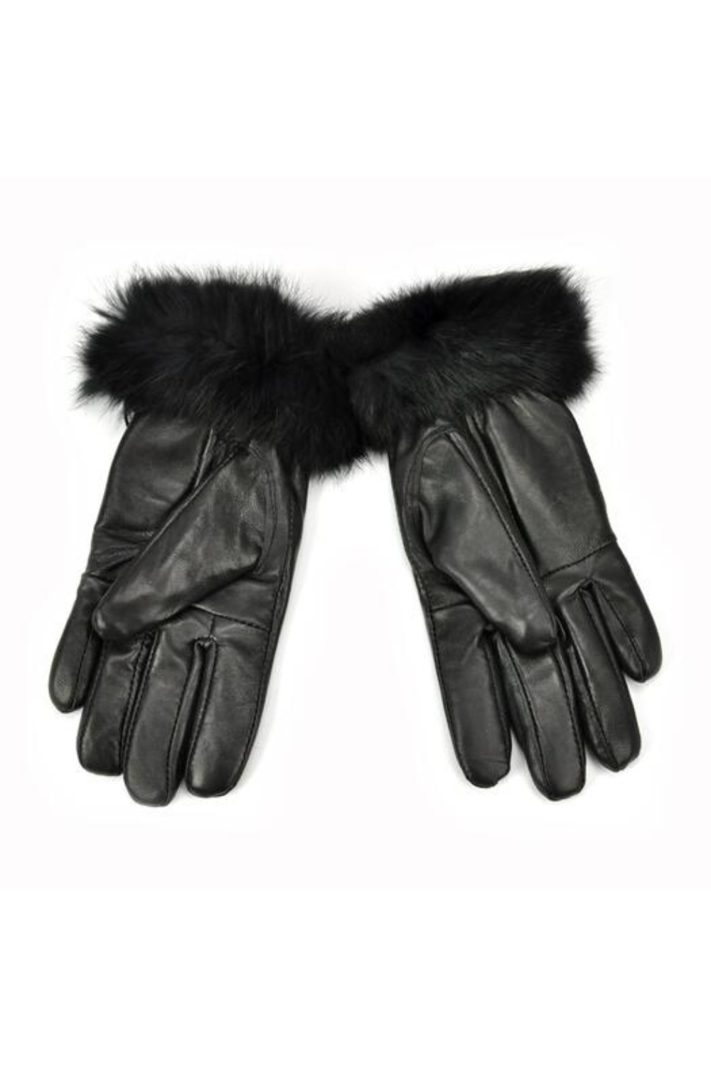 PIERRE CARDIN natūralios odos juodos pirštinės moterims