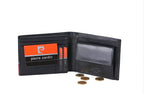 Pierre Cardin genuine leather black wallet for men