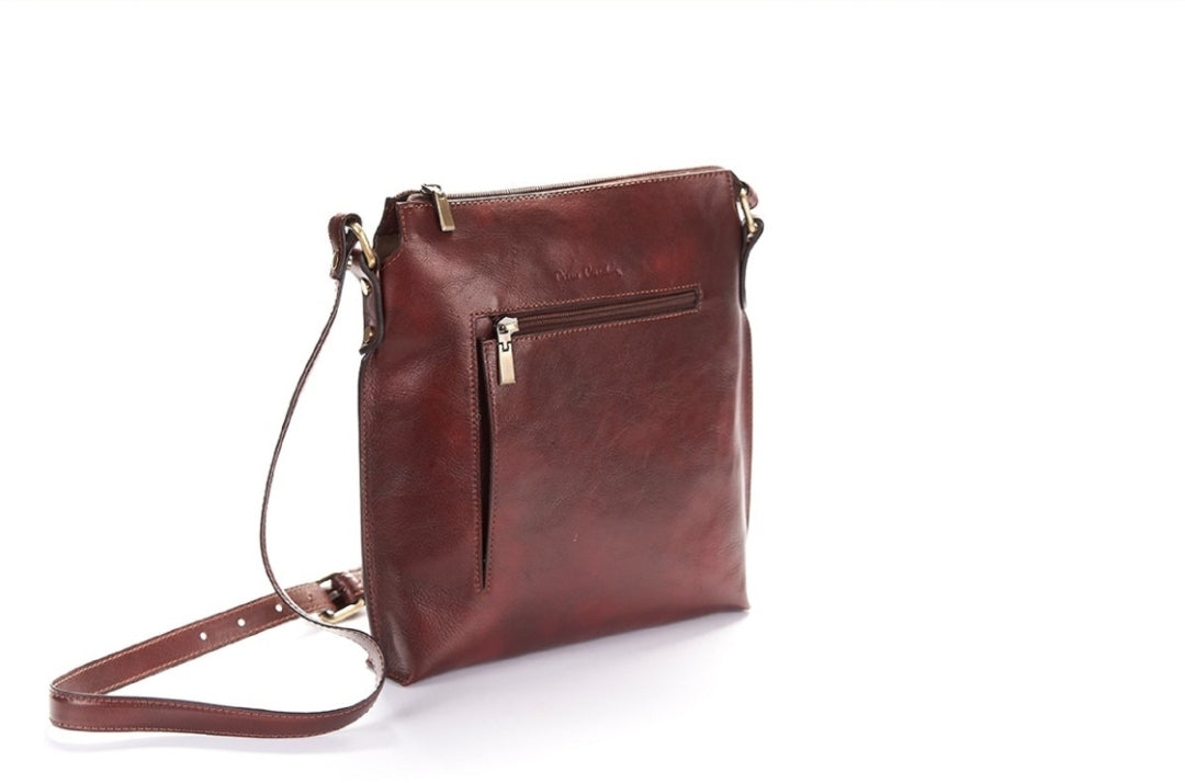 Pierre Cardin genuine leather handbag for men