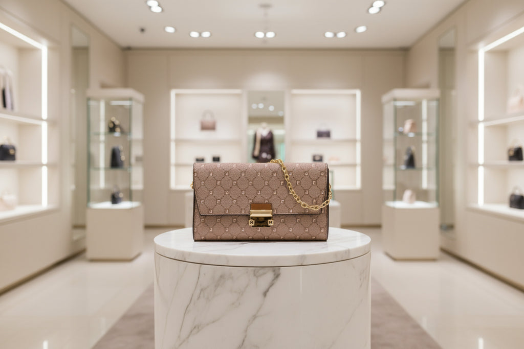 Pierre Cardin eco leather handbag for women